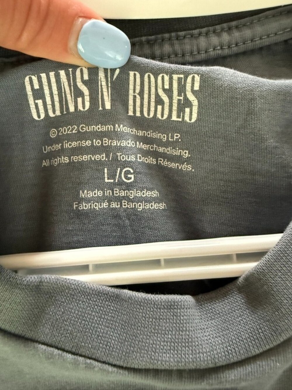 Guns N' Roses Tie Dye Graphic Band Tee - Picture 4 of 8